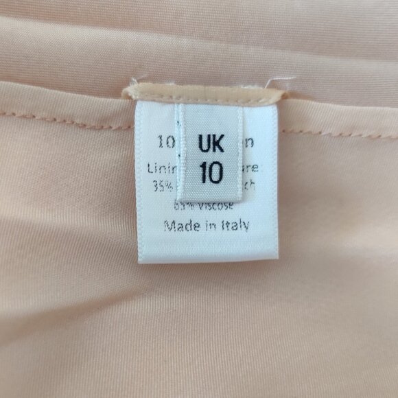 Simone Rocha SS16 Kimono Pink Floral Sheer Tulle Full Knee-length Skirt 6 10 S - Picture 10 of 10